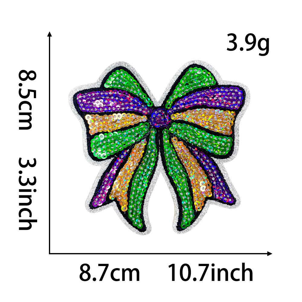 SUPERVALUECHOICE HCSEYC00006 Carnival Sequin Embroidered Fabric Patch