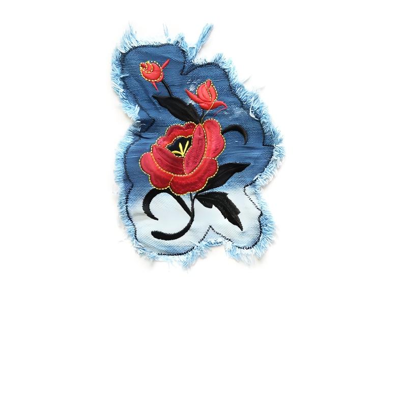 SUPERVALUECHOICE HCSEYE00010 Denim  embroidery clothing fabric patches
