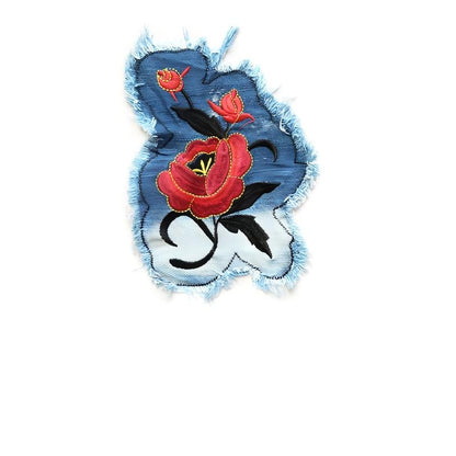SUPERVALUECHOICE HCSEYE00010 Denim  embroidery clothing fabric patches