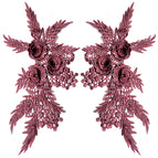 Red Brown / 1 pair (2-piece set)