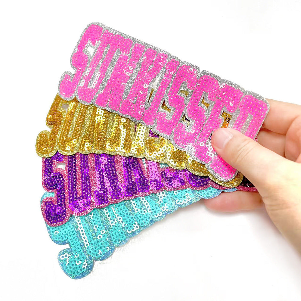 SUPERVALUECHOICE HCSEYC00008 Sunkissed Embroidered Fabric Patch