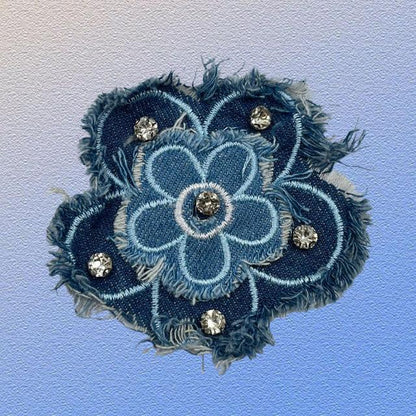 SUPERVALUECHOICE HCSEYE00001 Denim Stars clothing fabric patches