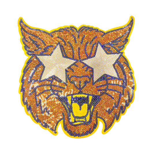 SUPERVALUECHOICE HCSEYC00002 Tiger Head Embroidered Fabric Patch