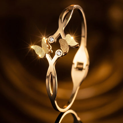 SUPÊR VÃLUE CHOICE HCSEX00022 Two butterfly bracelets