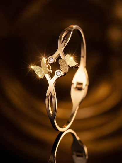 SUPÊR VÃLUE CHOICE HCSEX00022 Two butterfly bracelets