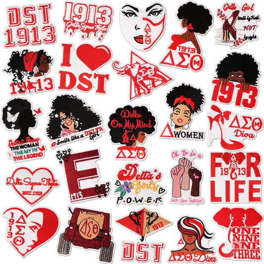 SUPÊR VÃLUE CHOICE  HCSEY00005   24 Pcs of Set “Hot Ladies” Patch