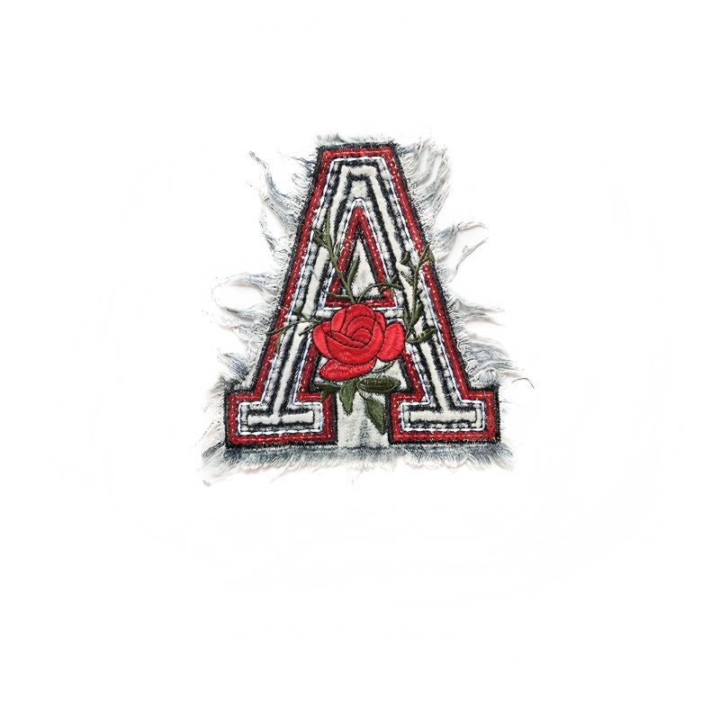 SUPERVALUECHOICE HCSEYE00010 Denim  embroidery clothing fabric patches