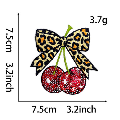 SUPERVALUECHOICE HCSEYB00035 Outdoor Playing Card-Themed Embroidered Fabric Patches