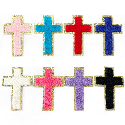 SUPERVALUECHOICE  HCSEYA00017 Cross-Patterned Towel Fabric Patches