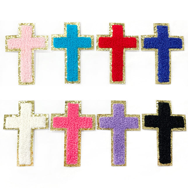 SUPERVALUECHOICE  HCSEYA00017 Cross-Patterned Towel Fabric Patches