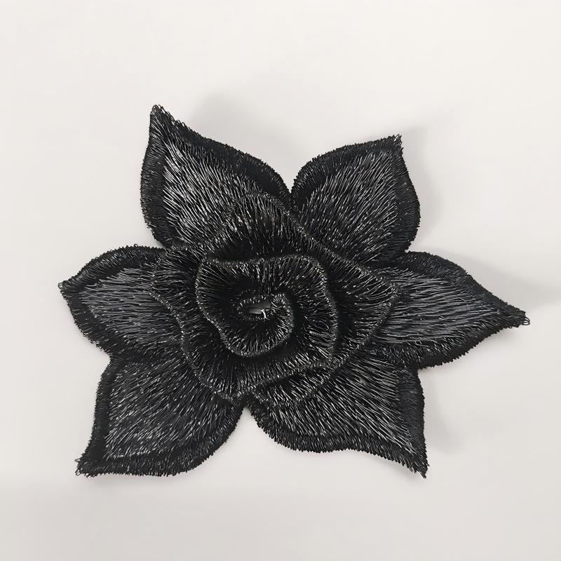 SUPERVALUECHOICE HCSEYB00060 Floral Embroidered Fabric Patches 2.95'' X 3.26''