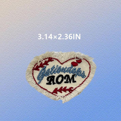 SUPERVALUECHOICE HCSEYE00003 Denim Butterfly  Heart embroidery clothing fabric patches
