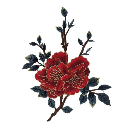 SUPERVALUECHOICE HCSEYB000116 Floral Embroidered Fabric Patches