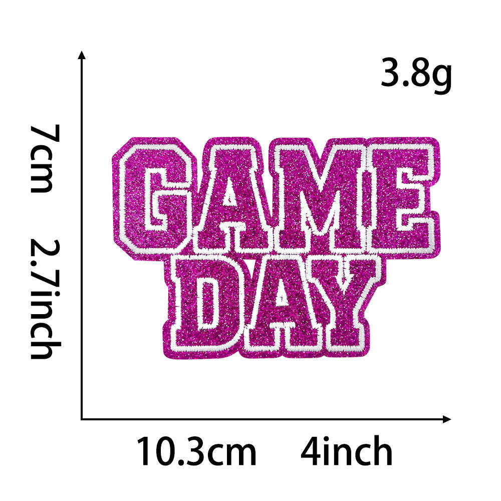 SUPERVALUECHOICE HCSEYB00019 Letter Embroidered Fabric Patch