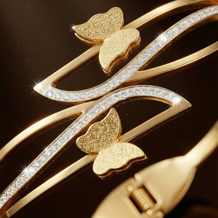 SUPÊR VÃLUE CHOICE HCSEX00036 Openwork Butterfly Bracelet