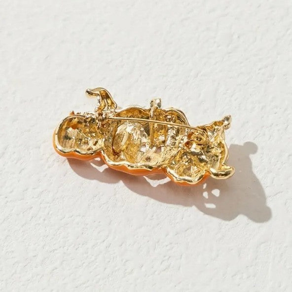 SUPERVALUECHOICE HCSESA00019 Pumpkin Brooch
