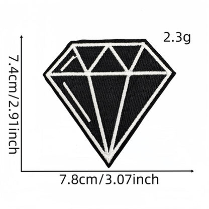 SUPERVALUECHOICE HCSEYB00033 Vintage English Graffiti Embroidered Fabric Patch