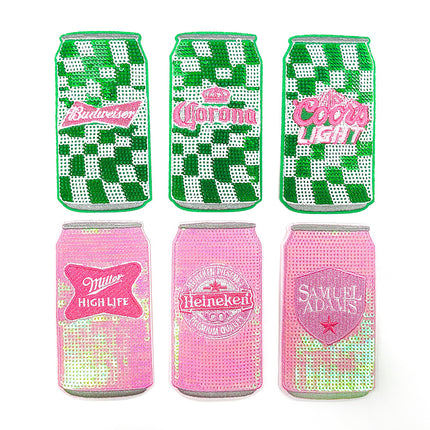 SUPER VALUE CHOICE  HCSEYC00001 Coca-Cola sequin fabric patches