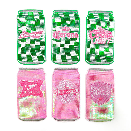 SUPER VALUE CHOICE  HCSEYC00001 Coca-Cola sequin fabric patches