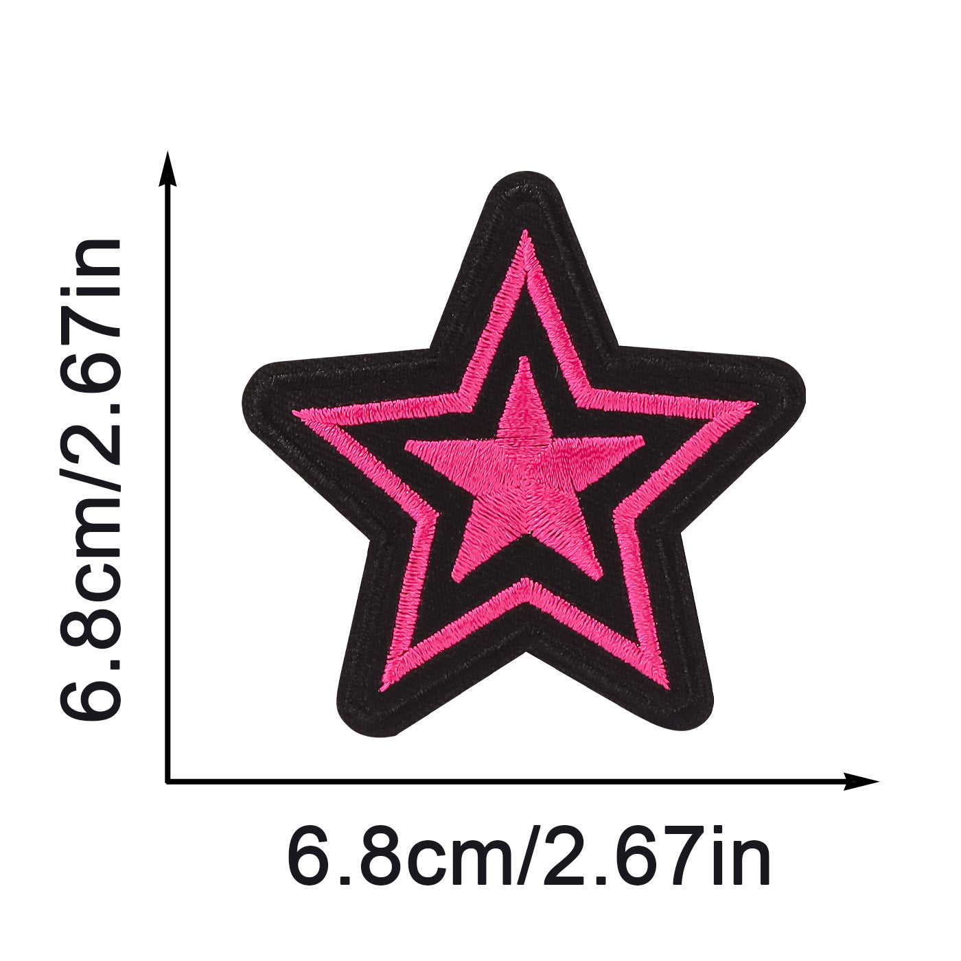 SUPERVALUECHOICE HCSEYB000118 Embroidered Fabric Patches