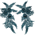 Dark Green / 1 pair (2-piece set)