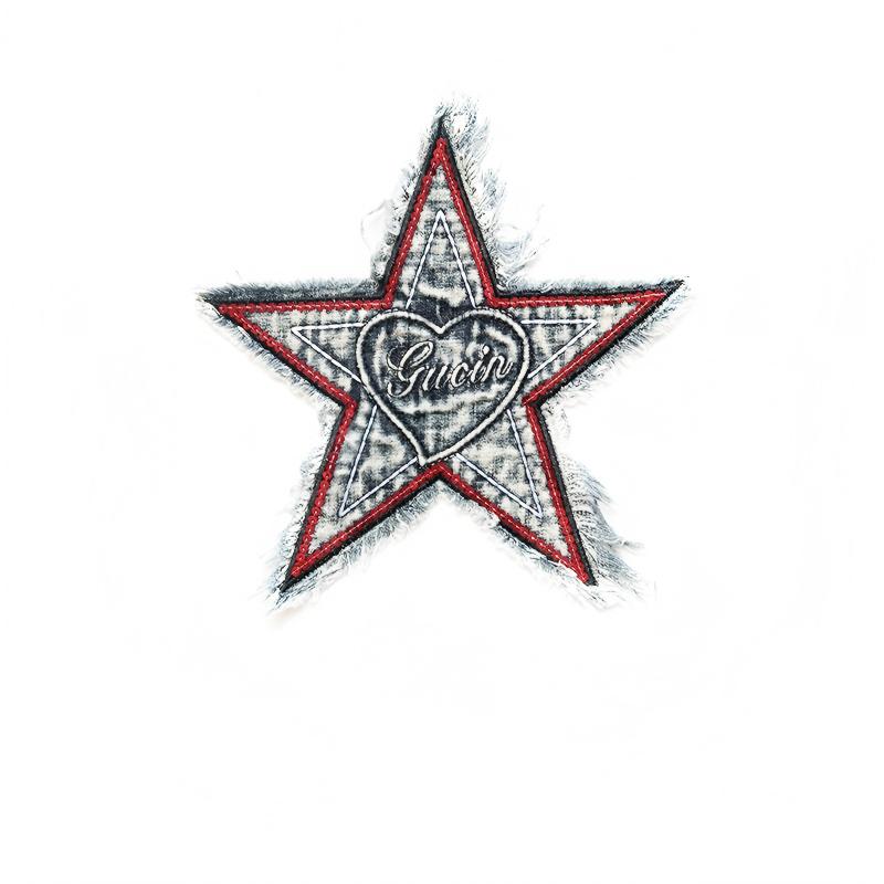 SUPERVALUECHOICE HCSEYE00010 Denim  embroidery clothing fabric patches