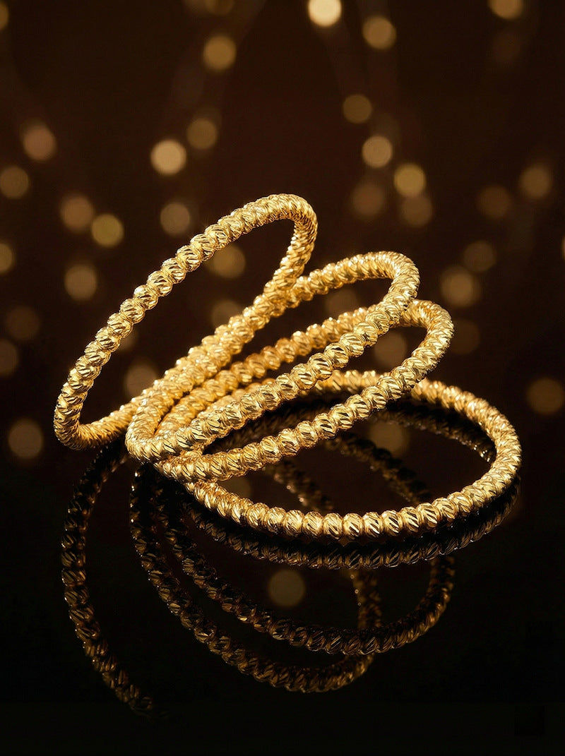 SUPÊR VÃLUE CHOICE HCSEX00008 Gold Bead Bracelet