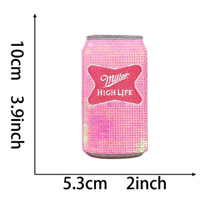 SUPER VALUE CHOICE  HCSEYC00001 Coca-Cola sequin fabric patches