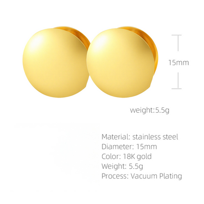 SUPERVALUECHOICE HCSETA00004 Smooth Geometric Earrings