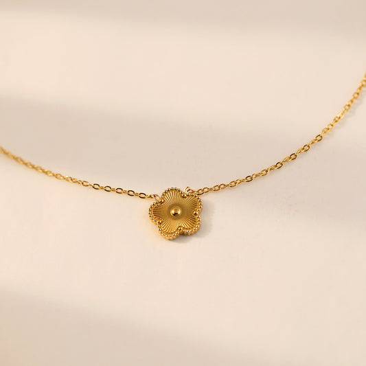 SUPERVALUECHOICE HCSEVA00002 Five-leaf clover necklace