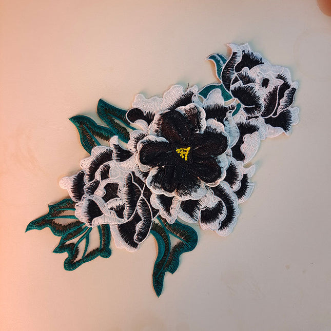 SUPERVALUECHOICE HCSEYB00040 3D Floral Embroidered Fabric Patches