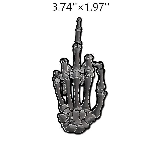 SUPERVALUECHOICE HCSEYSB00028 9Pcs Sugar Skull Skeleton Hand Embroidered Iron On Patches Gothic Streetwear Clothing Appliques