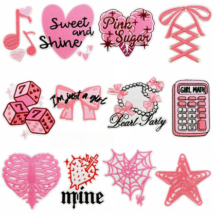 SUPERVALUECHOICE  HCSEYB00006 Y2K Embroidered Fabric Patch