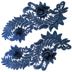 Navy / 1 pair (2-piece set)