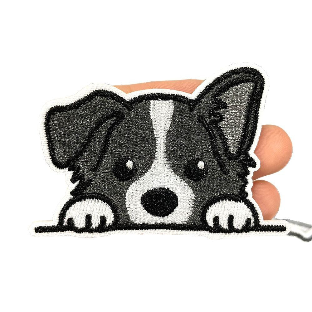 SUPER VALUE CHOICE  HCSEYB00001 Dog-themed embroidered fabric patches