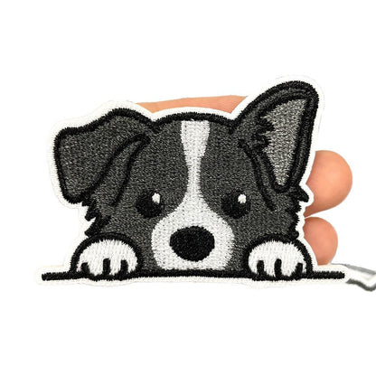 SUPER VALUE CHOICE  HCSEYB00001 Dog-themed embroidered fabric patches