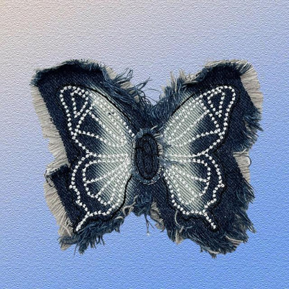 SUPERVALUECHOICE HCSEYE00001 Denim Stars clothing fabric patches