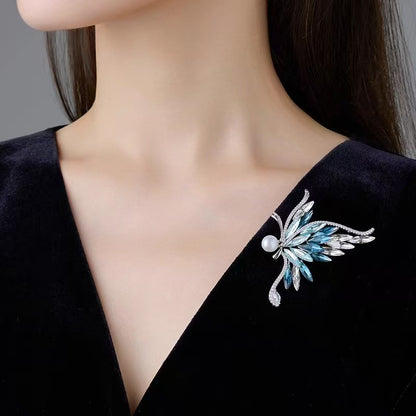 SUPERVALUECHOICE HCSESA00007 Crystal Butterfly Brooch