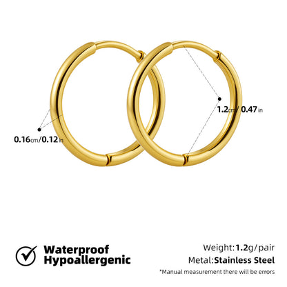 SUPERVALUECHOICE HCSETA00015 Elegant Hoop Earrings