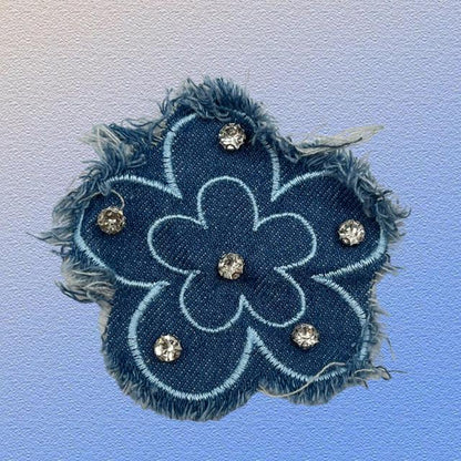 SUPERVALUECHOICE HCSEYE00001 Denim Stars clothing fabric patches