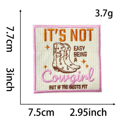 SUPERVALUECHOICE HCSEYB00021 Letter Embroidered Fabric Patch