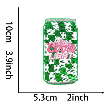 SUPER VALUE CHOICE  HCSEYC00001 Coca-Cola sequin fabric patches