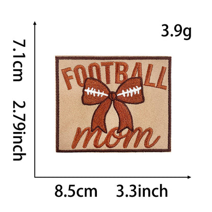 SUPERVALUECHOICE HCSEYB00029 Football Game Day Embroidered Fabric Patches
