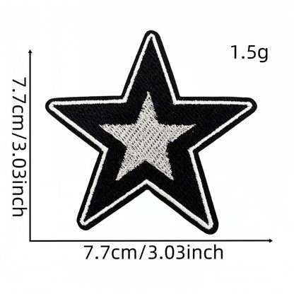 SUPERVALUECHOICE HCSEYB00031 Vintage English Graffiti Embroidered Fabric Patches