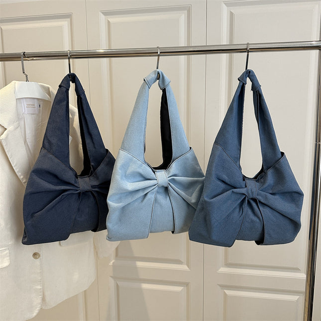 SuperValueChoice HCSEFA00010 DIY Denim single purse 13.77''×10.23''