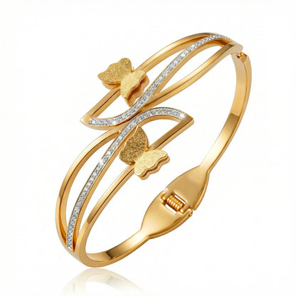 SUPÊR VÃLUE CHOICE HCSEX00036 Openwork Butterfly Bracelet