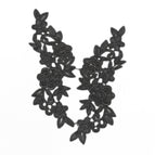 Black / 1 pair (2-piece set)