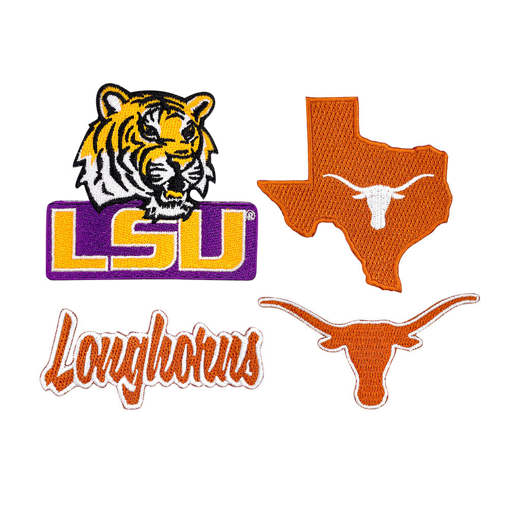 SUPERVALUECHOICE HCSEYB00026 Texas Longhorns Orange Embroidered Fabric Patch