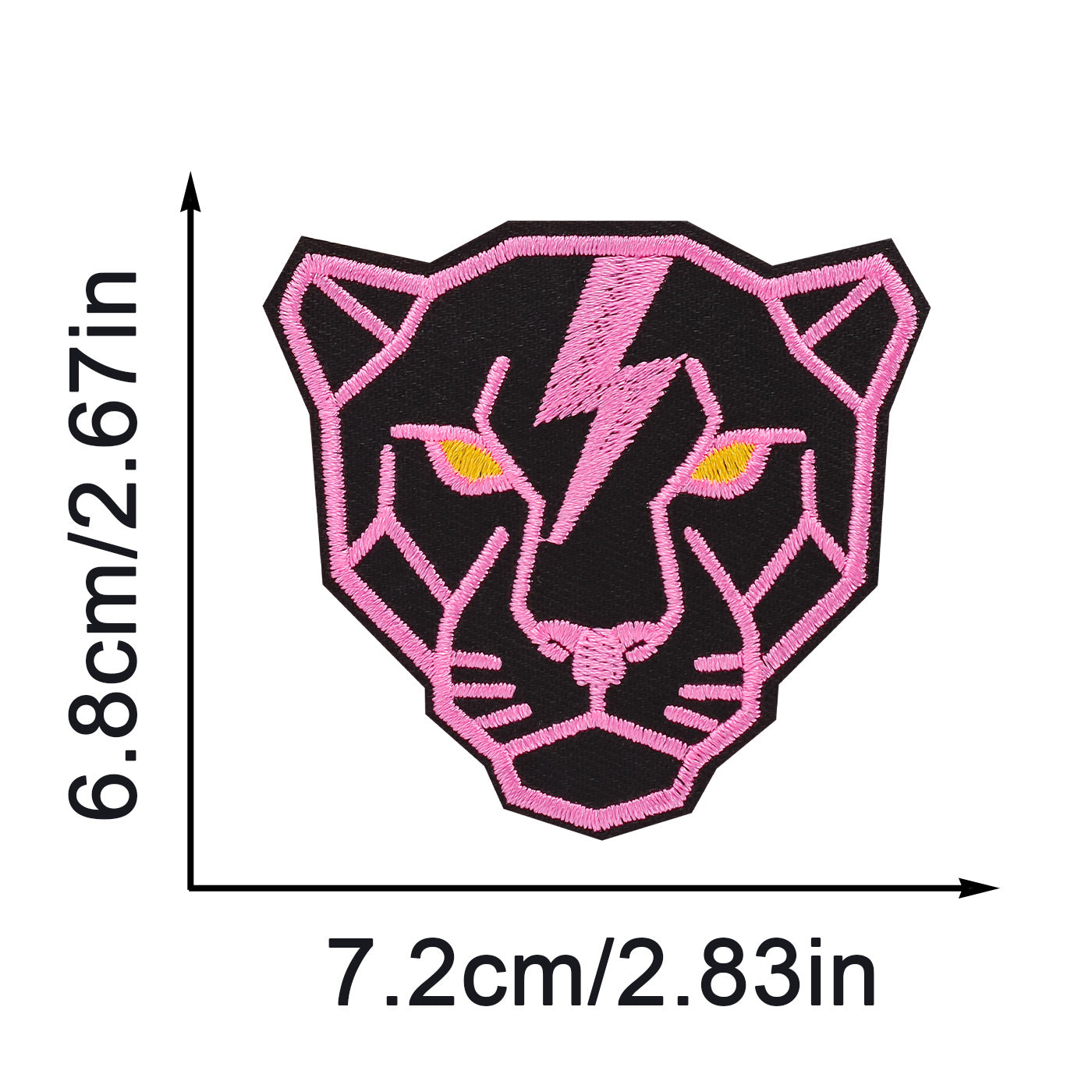 SUPERVALUECHOICE HCSEYB000118 Embroidered Fabric Patches