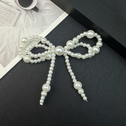 SUPERVALUECHOICE HCSESA00015 Imitation Pearl Bow Brooch